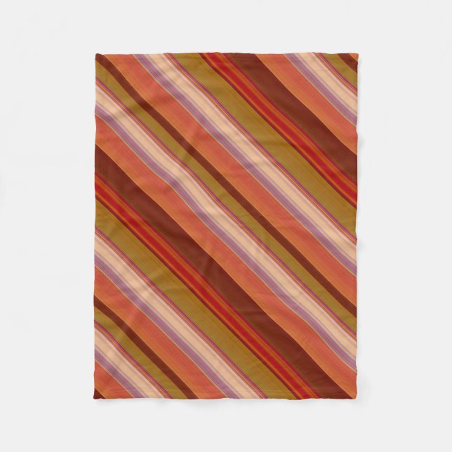 Couverture Polaire Burnt Orange (Devant)