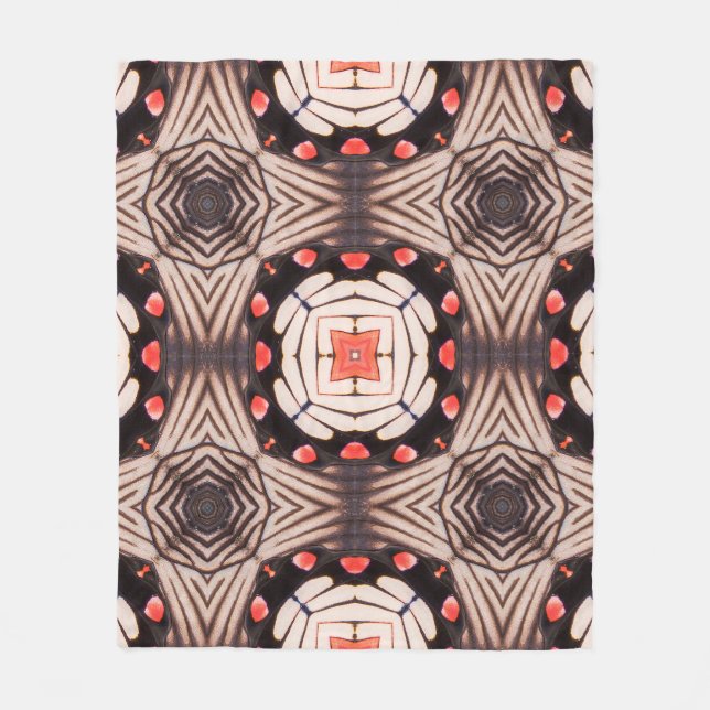 Couverture Polaire Butterfly, Beautiful seamless pattern made from bu (Devant)