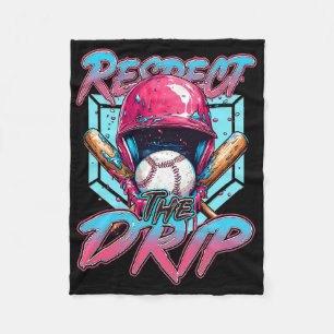 Couverture Polaire Bysebyll Drip Boys Enfants Crème Glacée qui Dégoul
