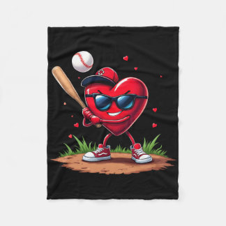 Couverture Polaire Bysebyll Heart Funny Valentine's Day Design Byseby