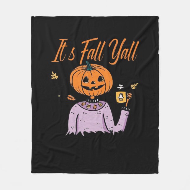 Couverture Polaire C’est drôle pour l’automne Y’all (Devant)