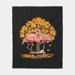 Couverture Polaire C’est l’automne Y’all Flamant rose Thanksgiving Ha