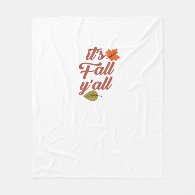 Couverture Polaire C’est le mème tendance de Fall Y’all (Devant)