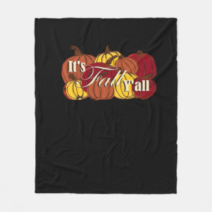 Couverture Polaire C’est le texte Citrouille de l’automne Y’all