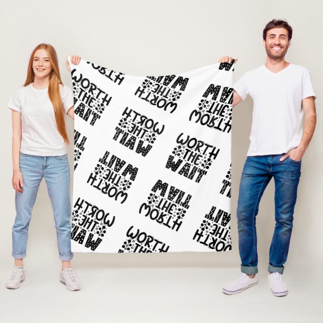 Couverture Polaire Ça Vaut La Peine D'Attendre (En situation)