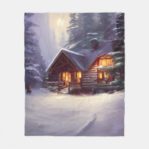 Couverture Polaire Cabine Mystique Rustique De Journal Parmi Les Ever