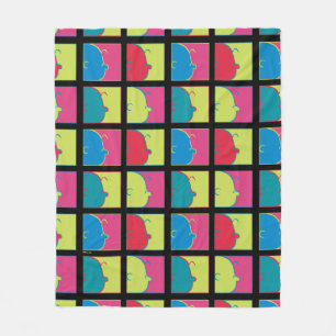 Couverture Polaire cacahuètes Pop Art Charlie Brown