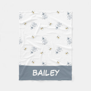 Couverture Polaire cacahuètes   Snoopy & Woodstock Laughing Motif