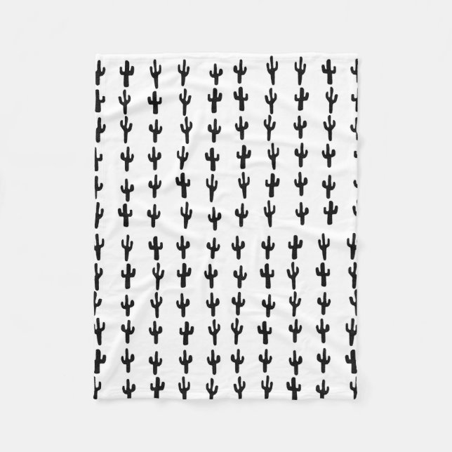 Couverture Polaire Cactus (Devant)