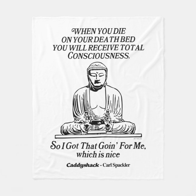 Couverture Polaire Caddyshack J'Ai Compris Ça Me Va (Devant)