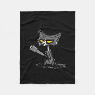 Couverture Polaire Cadeau Amoureux des chats   Cadeau Pour Chat Lover