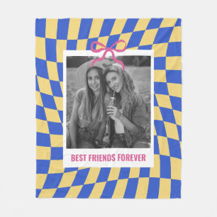 Couverture Polaire Cadeau d'anniversaire pour les meilleures amies av