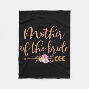 Couverture Polaire Cadeau de Baby Shower de la Mère de la Mariée Mari