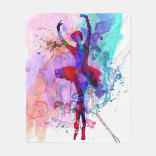 Couverture Polaire Cadeau de danse unique   Idée cadeau parfaite