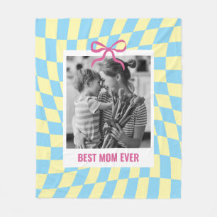 Couverture Polaire Cadeau de la fête des mères pour la meilleure mama