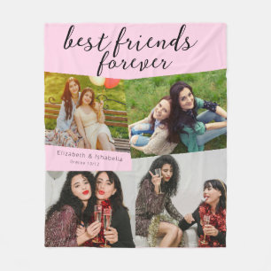 Couverture Polaire Cadeau de photo personnalisé pour votre meilleure