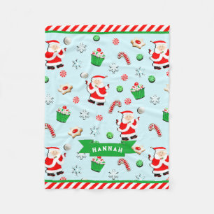 Couverture Polaire Cadeau de volley-ball personnalisé