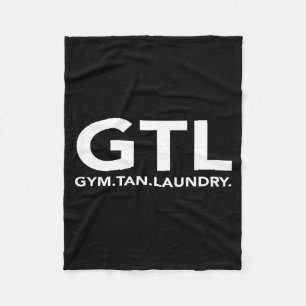 Couverture Polaire Cadeau drôle de Gtl - Gym drôle Tan Laundry New Je