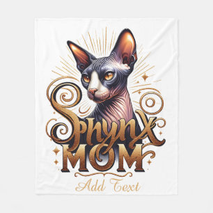Couverture Polaire Cadeau personnalisé de la fête des mères pour mama
