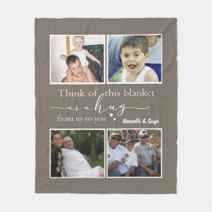 Couverture Polaire Cadeau Photo Personnalisé Personnalisé Pour Maman 