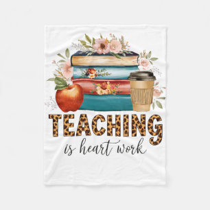 Couverture Polaire Cadeau pour Enseignant Enseigner est une Affaire