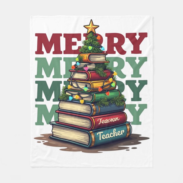 Couverture Polaire Cadeau pour l'enseignant | Livres de Noël pour l'e (Devant)