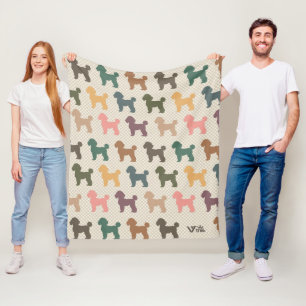 Couverture Polaire Cadeau rétro vintage pour Amoureux de les chiens