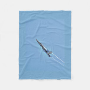Couverture Polaire Cadeau Supersonic Airforce Jet-Fighter Designer