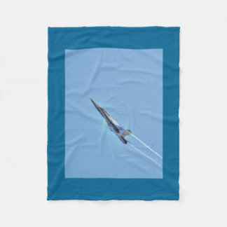 Couverture Polaire Cadeau Supersonic Airforce Jet-Fighter Designer