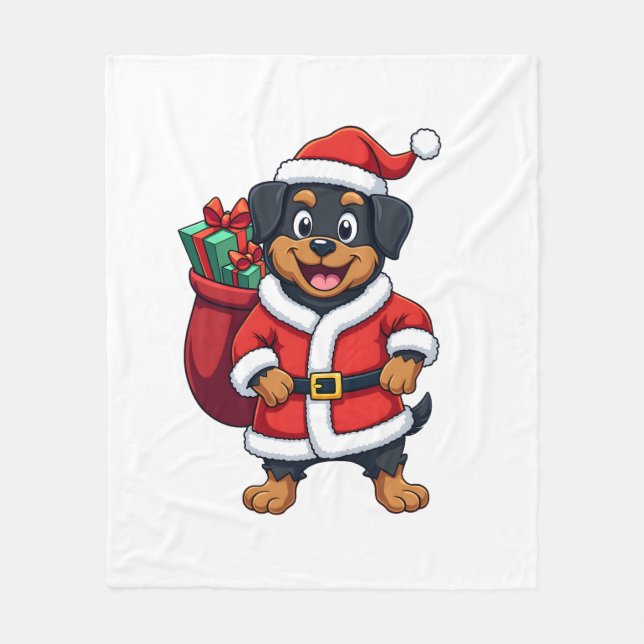 Couverture Polaire Cadeau Surprise Pomeranian (Devant)