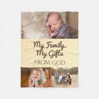 Couverture Polaire Cadeaux de Dieu