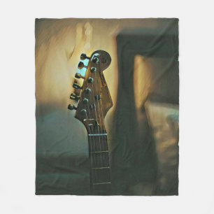Couverture Polaire Cadeaux de guitare vintages