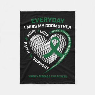Couverture Polaire Cadeaux de mémoire femmes Godmère Kidney Disease A