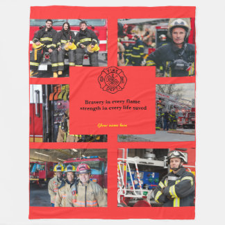 Couverture Polaire Cadeaux de retraite de service d'incendie personna