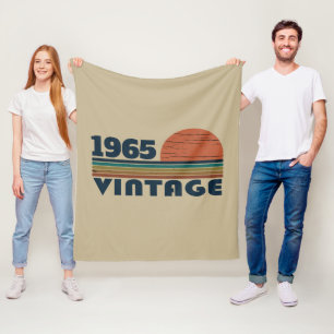 Couverture Polaire Cadeaux personnalisés soixante vintages 60e annive