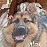 Couverture Polaire Cadeaux photo pour animaux de compagnie Amoureux d<br><div class="desc">Célébrez votre meilleur ami avec une couverture photo personnalisée pour animaux de compagnie. Customisez avec votre propre photo, et votre nom. Un cadeau parfait pour un ami amoureux des chiens, une perte d'animal de compagnie, même pour les soeurs, les meilleurs amis ou grands-parents. Cadeaux photo pour animaux de compagnie Amoureux...</div>