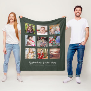 Couverture Polaire CADEAUX PHOTOGRAPHIQUES GRANDS-PARENTS - Couvertur
