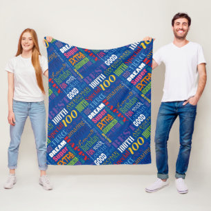 Couverture Polaire Cadeaux Uniques Et Spéciaux 100e Fête Anniversaire