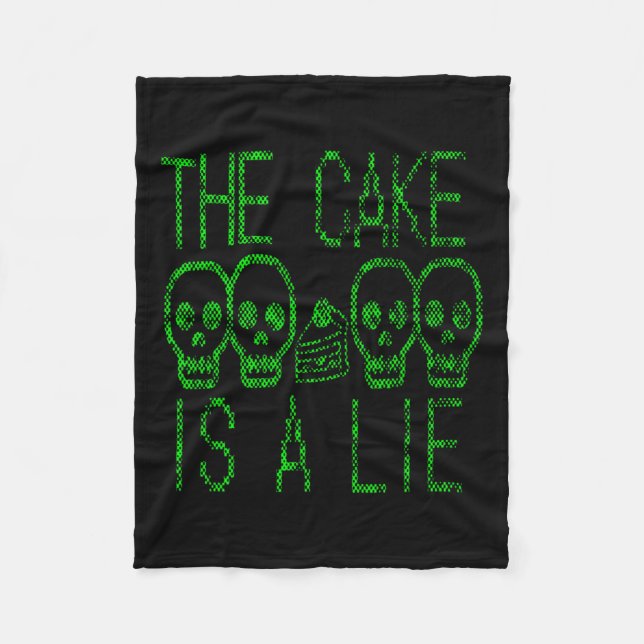 Couverture Polaire Cake Est Un Jeu Vidéo De Mème Graphique De Joueur  (Devant)