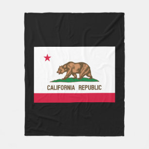 Couverture Polaire California State Flag Design