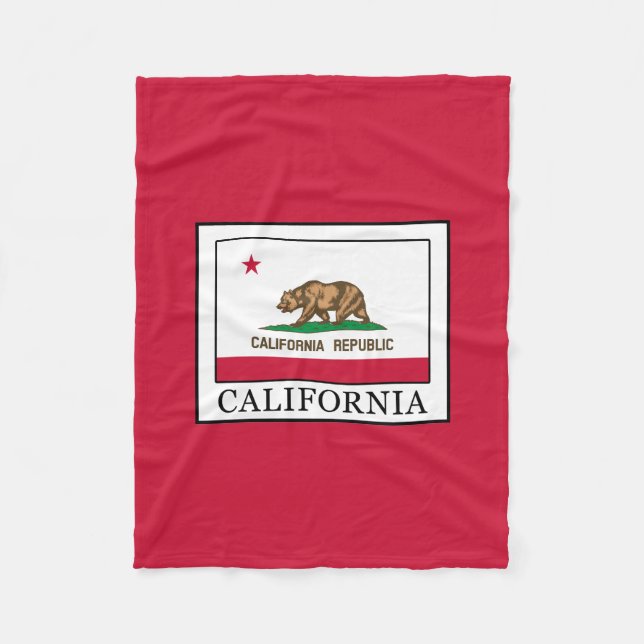 Couverture Polaire Californie (Devant)