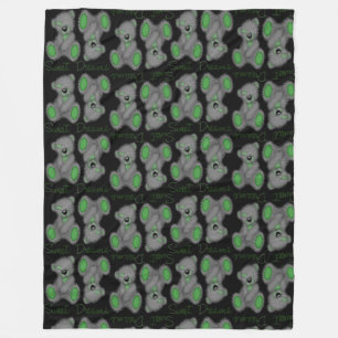 Couverture Polaire Câlins Douces Rêves Teddy-vert émeraude