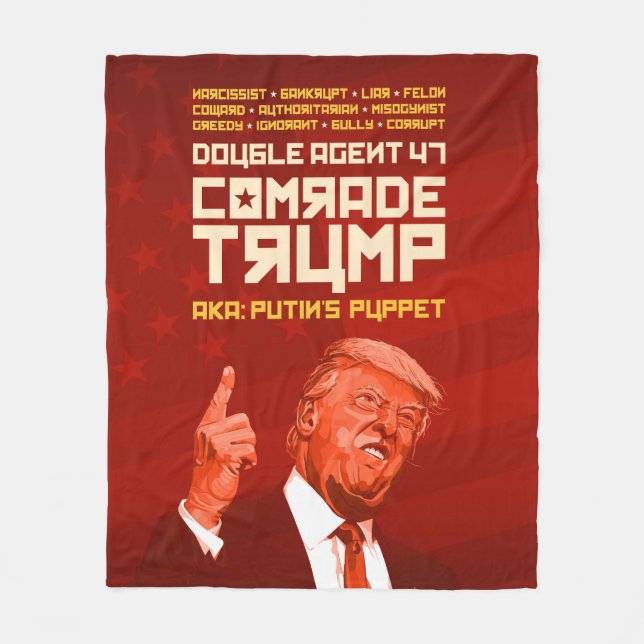 Couverture Polaire Camarade Trump : le double agent (la marionnette d (Devant)