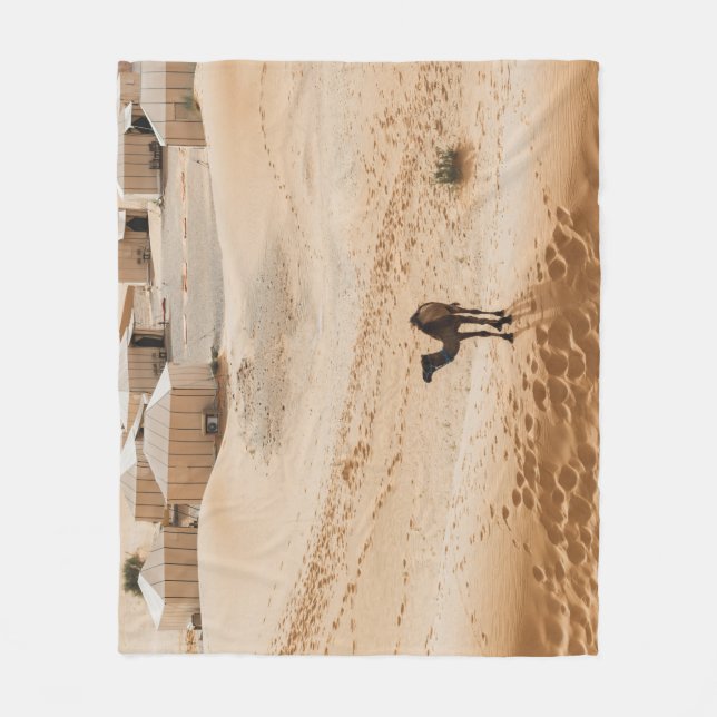 Couverture Polaire Camels Glamping : Marocain Desert Luxe (Devant)