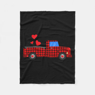 Couverture Polaire Camion Vintage Plaid de Buffalo I Saint-Valentin V