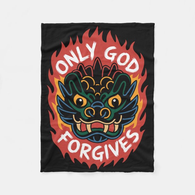 Couverture Polaire Camiseta Sólo Dios Perdona1 (Devant)
