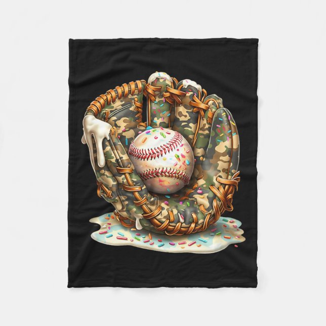 Couverture Polaire Camo Baseball Gloves Lifestyle 101 Apparel Drip Ic (Devant)