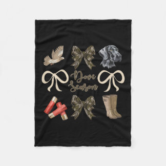 Couverture Polaire Camo Bow Coquette Douve Saison Chasse Dove Hunter