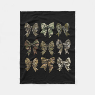 Couverture Polaire Camo Coquette Bow Chasse Au Canard Chasse Au Canar