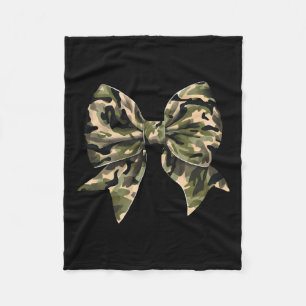 Couverture Polaire Camo Coquette Chasse au canard Camouflage Chasse a